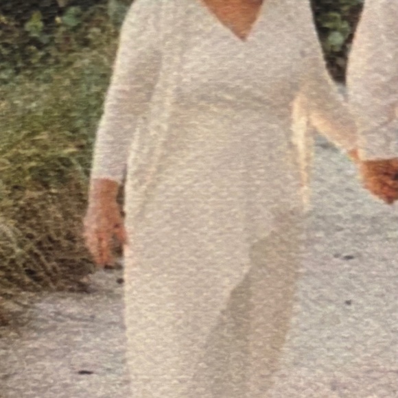 Adrianna Papell  elegant pantsuit ivory - Picture 1 of 4